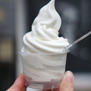 北のおとうふ豆太 工場直売所 豆乳ソフトクリーム